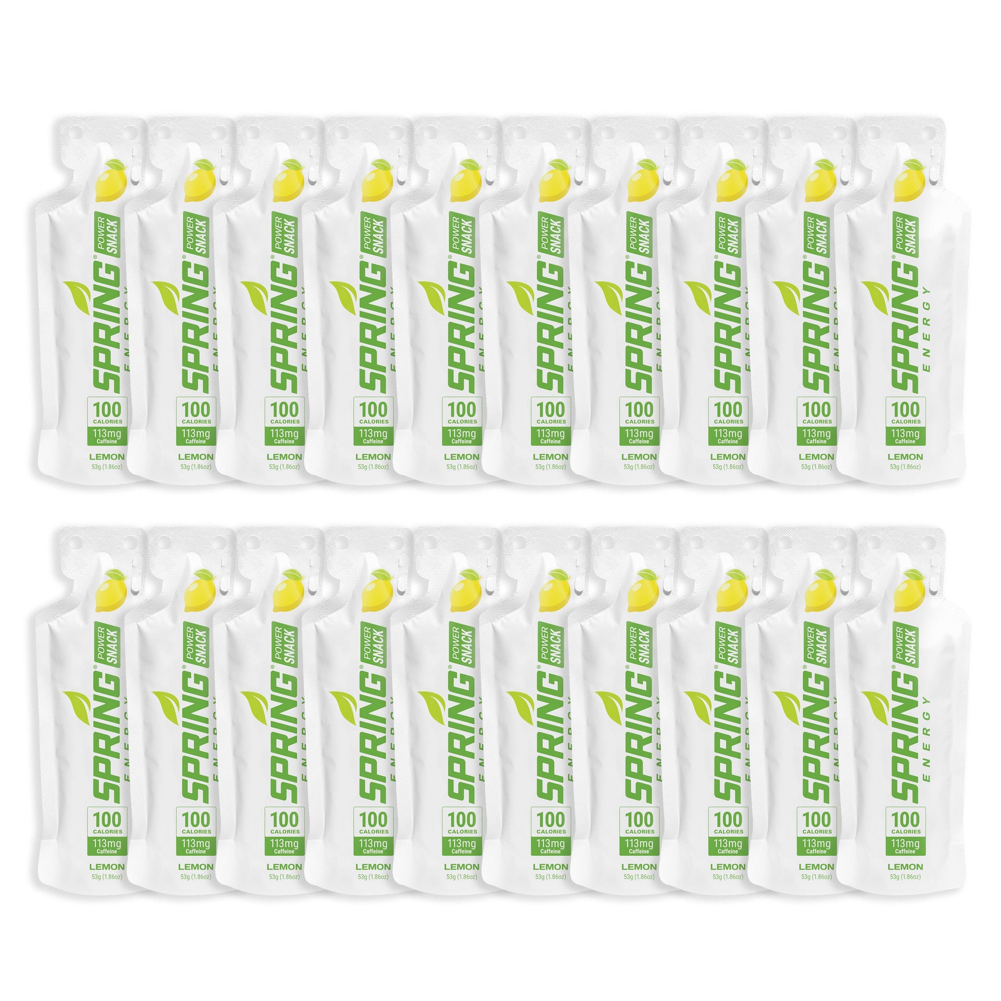 Lemon Power Snack with 113 mg of Caffeine 100 Kcal